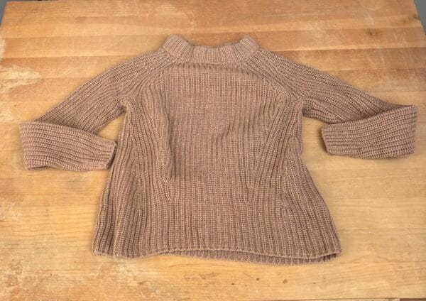Goodthreads chunky rib turtleneck sweater in taupe, XS (fits S)