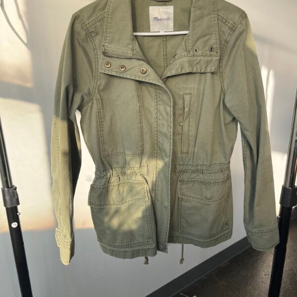 Madewell Utility Field Jacket in Olive Green, Size L