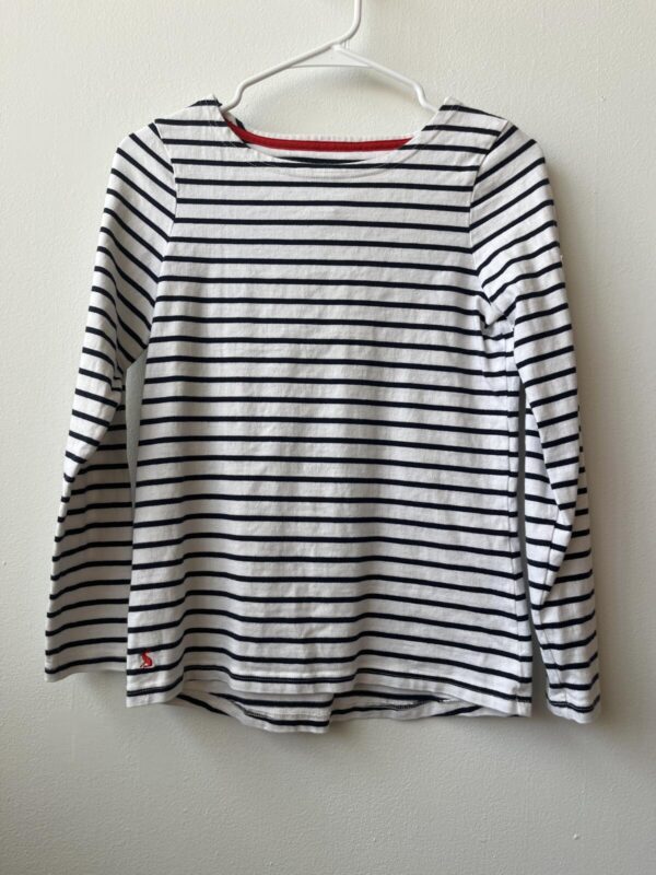 Joules Women's Striped Long Sleeve Shirt Size 2