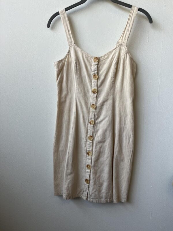 Ivy and main Beige Cotton Linen Blend Dress Size XS