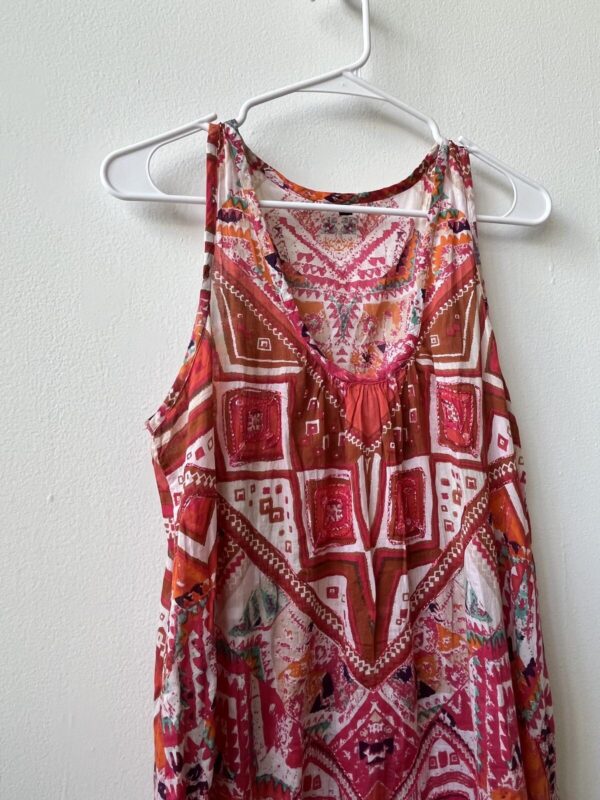 Boho Pattern Cotton Dress Size small/medium